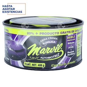 CERA CREMA ACRILICA MARVIL LATA 340G CERA CREMA ACRILICA MARVIL LATA 340G
