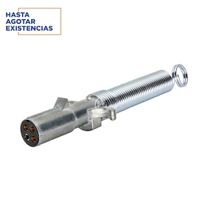 CONECTOR MACHO 4 VIAS CON RESORTE CONECTOR MACHO 4 VIAS CON RESORTE