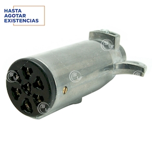 CONECTOR TRAILER MACHO 7VIAS SIN RESORTE CONECTOR TRAILER MACHO 7VIAS SIN RESORTE