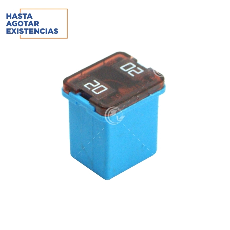 FUSIBLE MUELA HEMBRA 20A MINI AZUL