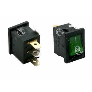 SWITCH 1 PASO CUADRO CHICO LUZ VER3T I/O SWITCH 1 PASO CUADRO CHICO LUZ VER3T I/O