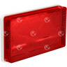 PLAFÓN RECTANGULAR 18 LEDS ROJO
