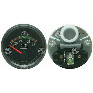 VOLTIMETRO 32V BICEL NEGRO 24V VOLTIMETRO 32V BICEL NEGRO 24V