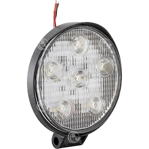 FAROS TRABAJO REDON 6 LED BCO RAYADO 90m FAROS TRABAJO REDON 6 LED BCO RAYADO 90m