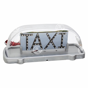 COPETE TAXI LUZ LED CON IMAN ROSA COPETE TAXI LUZ LED CON IMAN ROSA