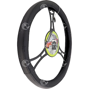 FUNDA VOLANTE PIEL NEGRA CON COSTURA F20 FUNDA VOLANTE PIEL NEGRA CON COSTURA F20