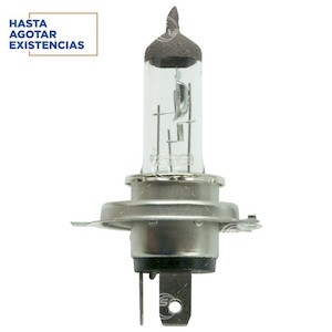 FOCO HALOGENO H4 P43T 12V 60W JUEGO FOCO HALOGENO H4 P43T 12V 60W JUEGO