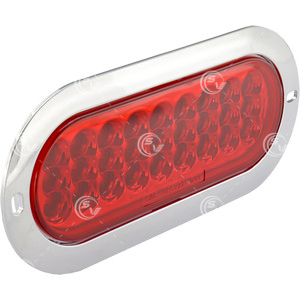PLAFON LATERAL OVALADO 27LEDS 12/24V ROJ PLAFON LATERAL OVALADO 27LEDS 12/24V ROJ