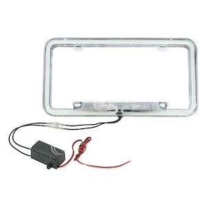 PORTA PLACA CON LUZ NEON ROJA MA-425R PORTA PLACA CON LUZ NEON ROJA MA-425R