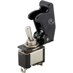 SWITCH 1 PASO TIPO AVION TAPA NEGRA SWITCH 1 PASO TIPO AVION TAPA NEGRA