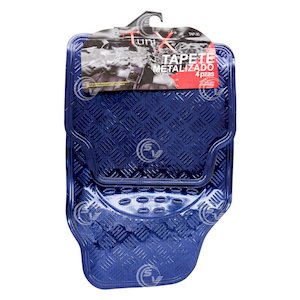 TAPETES ALUMINIO COLOR AZ HUMO JGO 4 PZS TAPETES ALUMINIO COLOR AZ HUMO JGO 4 PZS