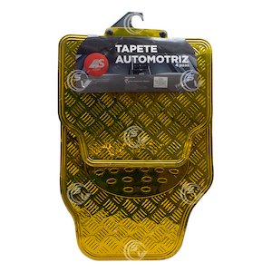 TAPETES ALUMINIO COLOR DORADO JGO 4 PZS TAPETES ALUMINIO COLOR DORADO JGO 4 PZS