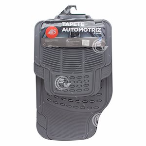 TAPETES UNIV HULE COLOR GRIS JGO 4 PZS TAPETES UNIV HULE COLOR GRIS JGO 4 PZS