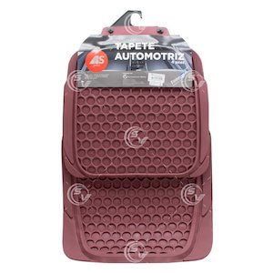 TAPETES UNIV HULE GRUESO COLOR RJO JGO 4 TAPETES UNIV HULE GRUESO COLOR RJO JGO 4