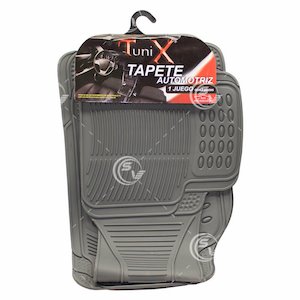 TAPETES HULE GRUESO JUEGO 3 PIEZAS GRIS TAPETES HULE GRUESO JUEGO 3 PIEZAS GRIS