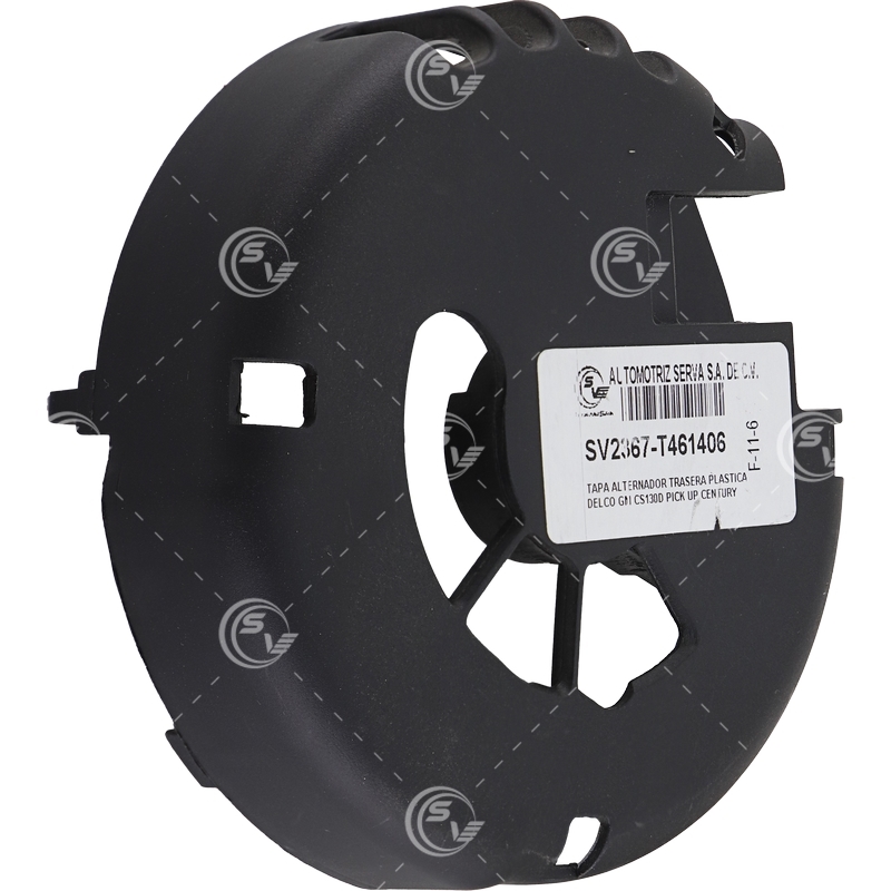 TAPA ALTERN TRS PLASTIC DELCO CS130D PIC